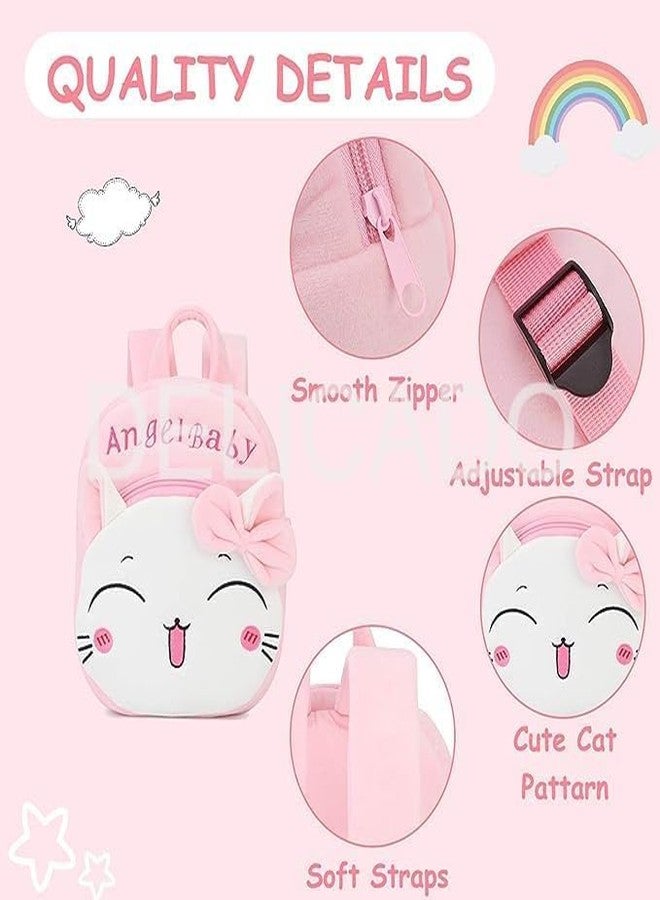 Delicado Kids Backpack, Toddler Preschool Kids Backpack for School/Nursery/Picnic/Travelling Bag for Baby Girl Boy (Age 1-6 Years) (AngelBaby) - Image 4